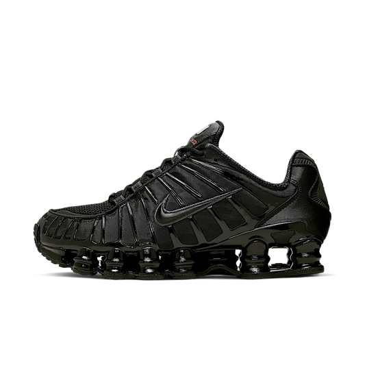 Overkicks - Nike Shox TL Black Metallic Hematite (AV3595-002) - vista lateral