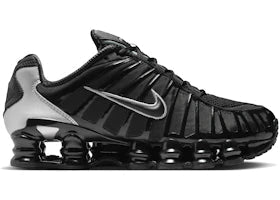 Overkicks - Nike Shox TL Black Metallic Silver (Womens) (AR3566-008) - vista lateral