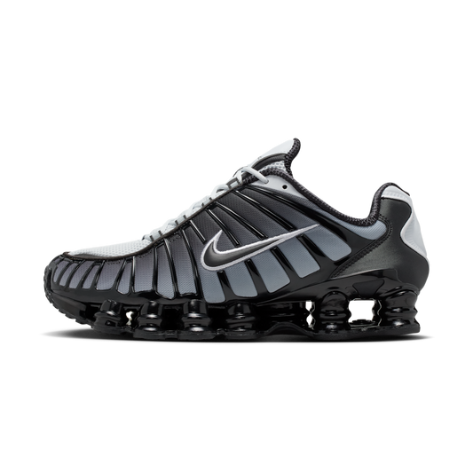 Overkicks - Nike Shox TL Black Pure Platinum (AV3595-017) - vista lateral