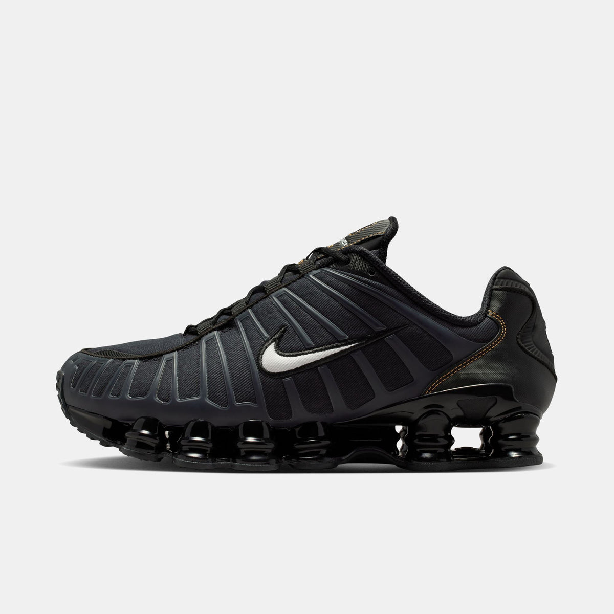 Overkicks - Nike Shox TL Black White Anthracite (IB6690-001) - vista lateral