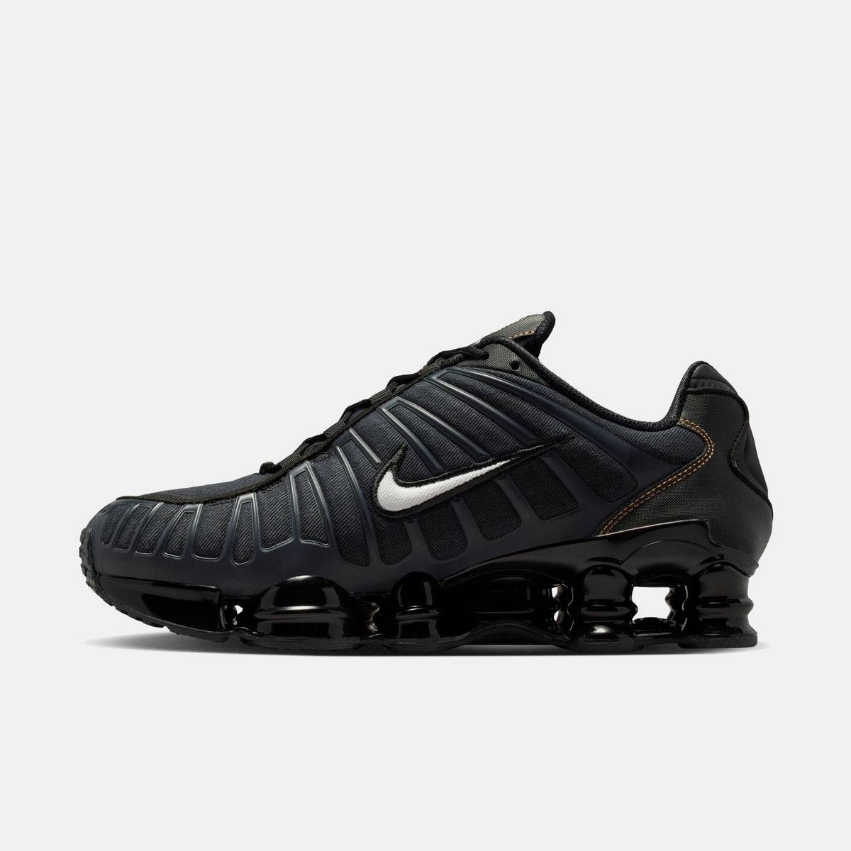 Overkicks - Nike Shox TL Black White Anthracite (IB6690-001) - vista superior