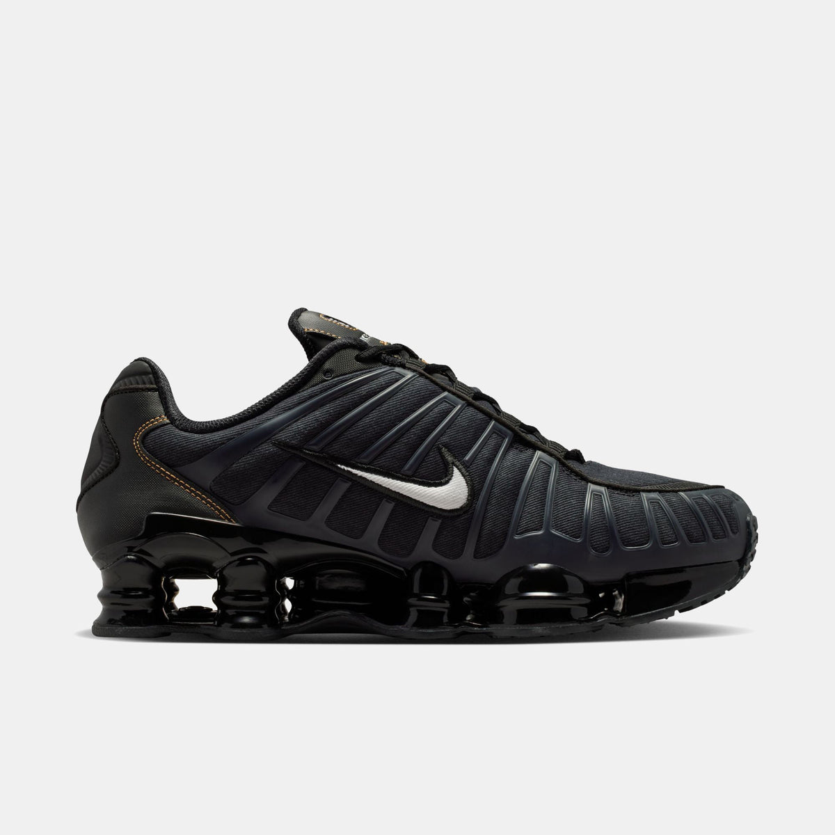 Overkicks - Nike Shox TL Black White Anthracite (IB6690-001) - detalle lateral interior