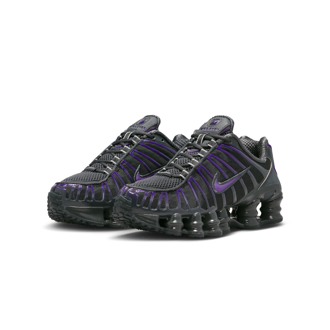 Overkicks - Nike Shox TL Dark Smoke Grey Court Purple (GS) (IO4645-002) - imagen 2