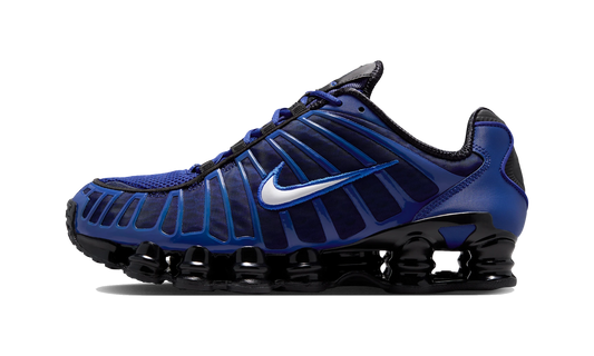 Overkicks - Nike Shox TL Deep Royal Blue Black (AV3595-403) - vista lateral