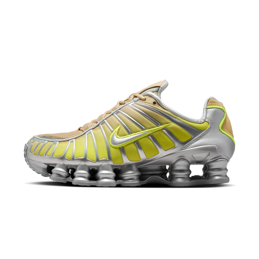 Overkicks - Nike Shox TL Fade Team Gold Metallic Silver (IH1336-700) - vista lateral