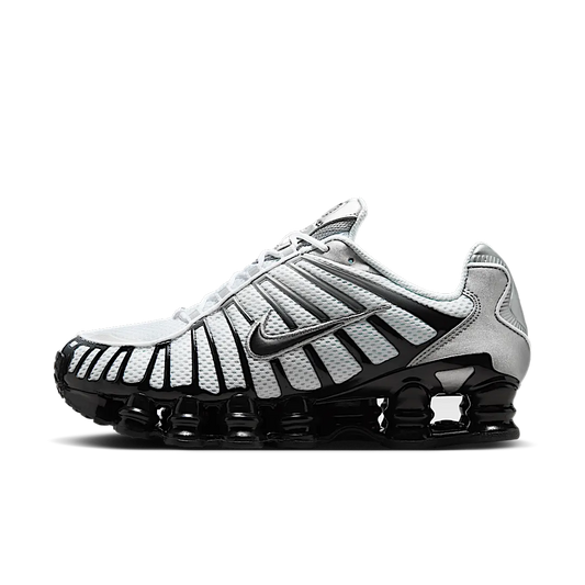 Overkicks - Nike Shox TL Metallic Silver Wolf Grey (HQ4049-001) - vista lateral