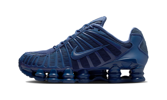 Overkicks - Nike Shox TL Mystic Navy (Womens) (AR3566-402) - vista lateral