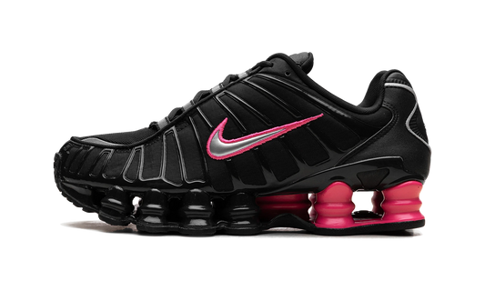 Overkicks - Nike Shox TL Off Noir Hyper Pink Silver (IQ0273-045) - vista lateral