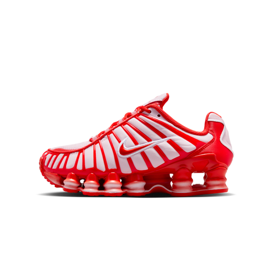 Overkicks - Nike Shox TL Pink Foam Habanero Red (GS) (IQ5090-663) - vista lateral