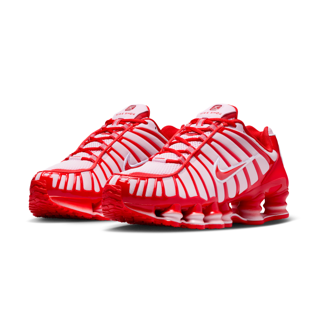 Overkicks - Nike Shox TL Pink Foam Habanero Red (Womens) (IQ5091-663) - vista trasera