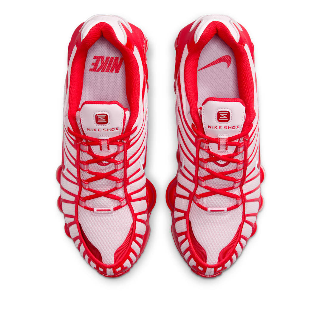 Overkicks - Nike Shox TL Pink Foam Habanero Red (Womens) (IQ5091-663) - par completo