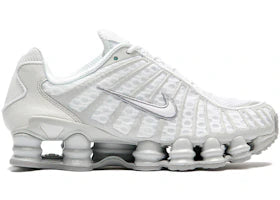 Overkicks - Nike Shox TL SE White Photon Dust (IQ8261-100) - vista lateral