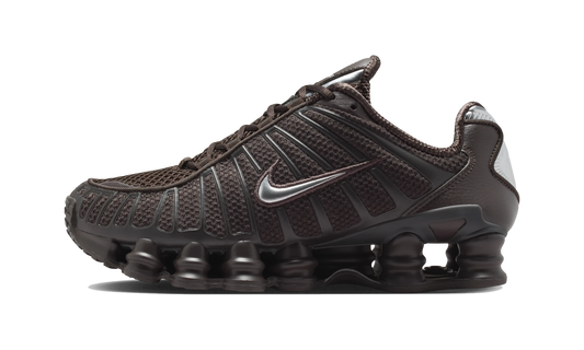 Overkicks - Nike Shox TL Velvet Brown Metallic Silver (Womens) (IH2559-201) - vista lateral