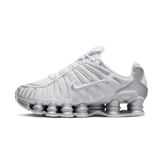 Overkicks - Nike Shox TL White Chrome (HF1065-094) - vista lateral