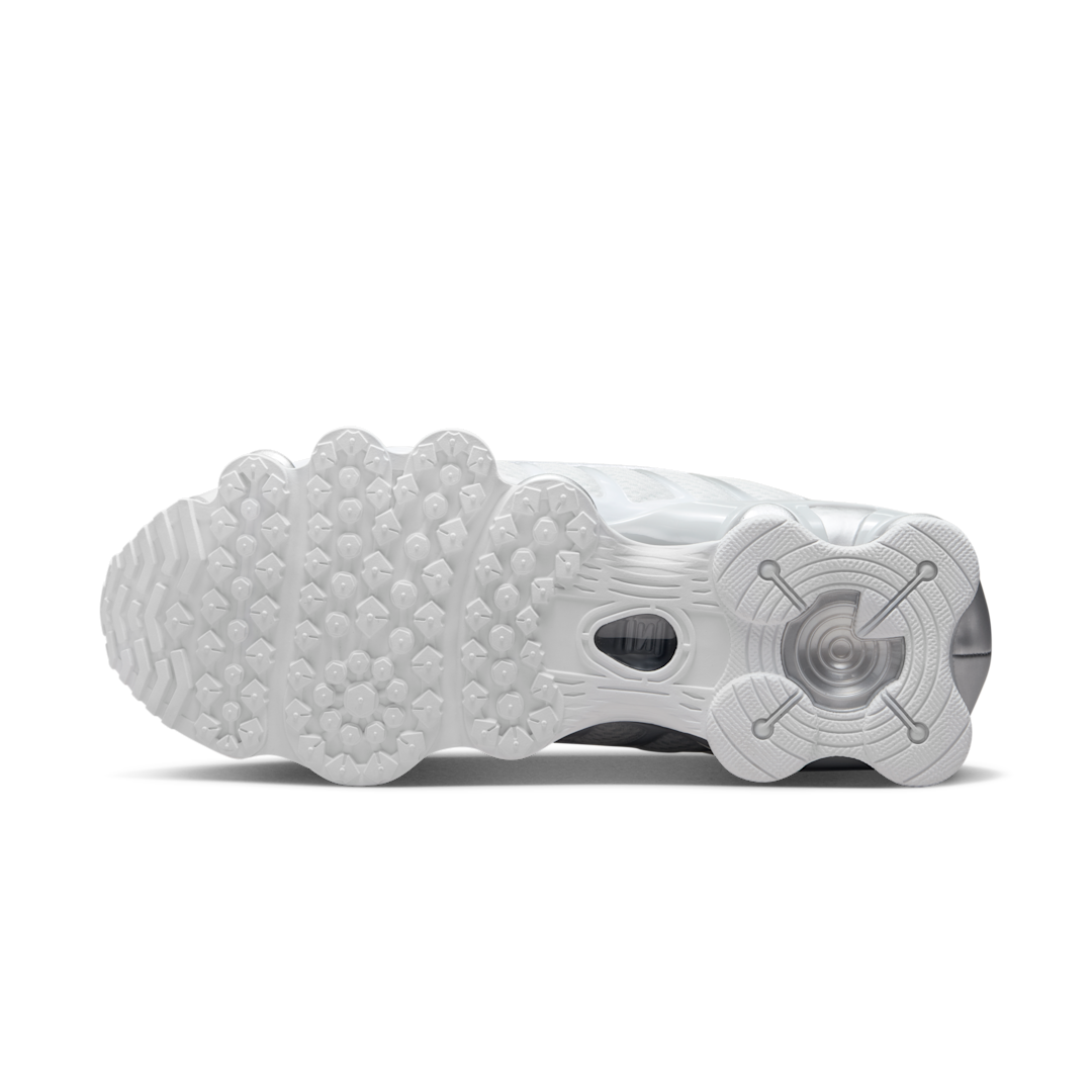 Overkicks - Nike Shox TL White Chrome (HF1065-094) - detalle suela