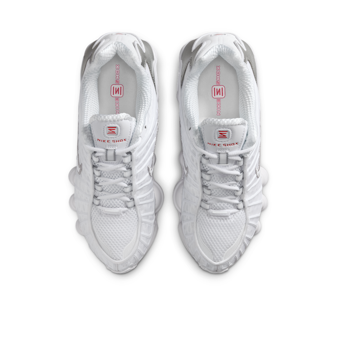 Overkicks - Nike Shox TL White Metallic Silver (GS) (IO4645-100) - imagen 3