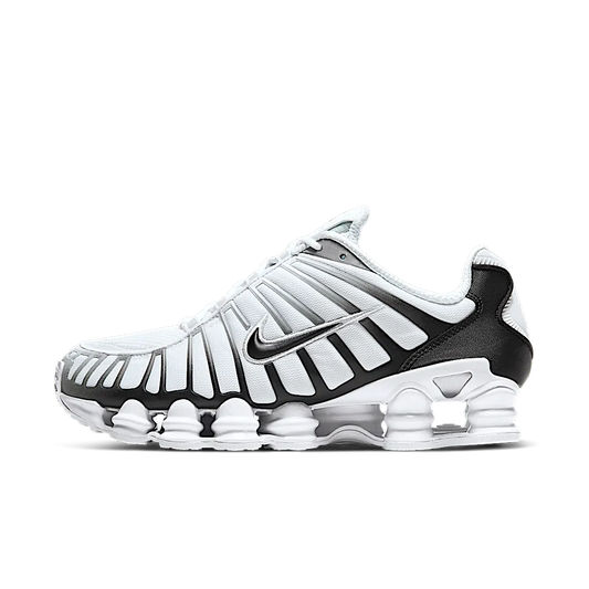Overkicks - Nike Shox TL White Platinum (AV3595-102) - vista lateral