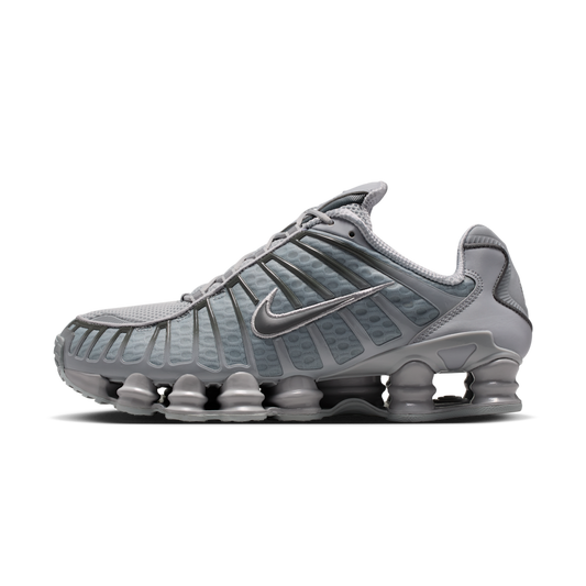 Overkicks - Nike Shox TL Wolf Grey Iron Grey (AV3595-015) - vista lateral