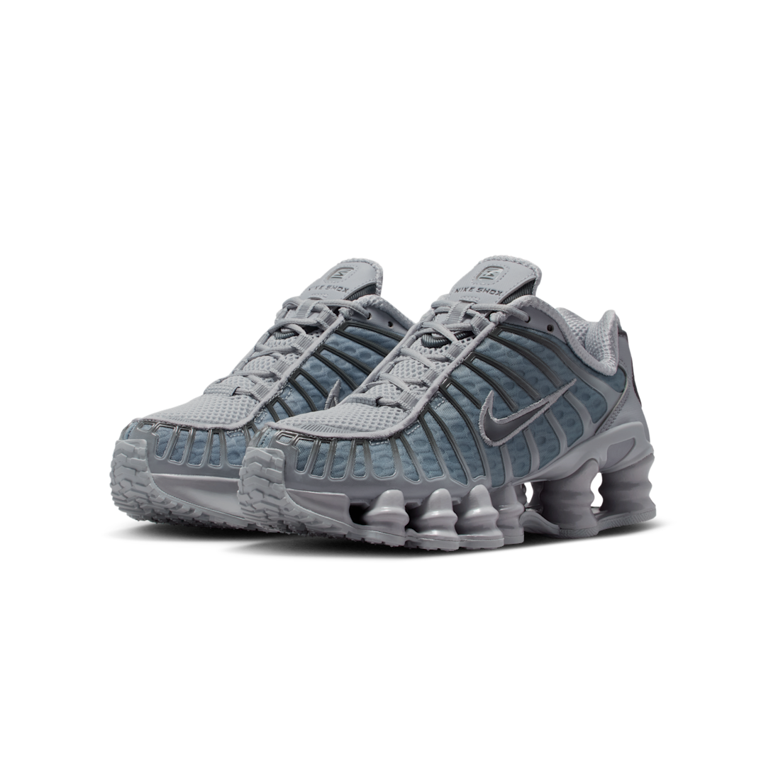 Overkicks - Nike Shox TL Wolf Grey Iron Grey (GS) (IO4645-003) - imagen 2
