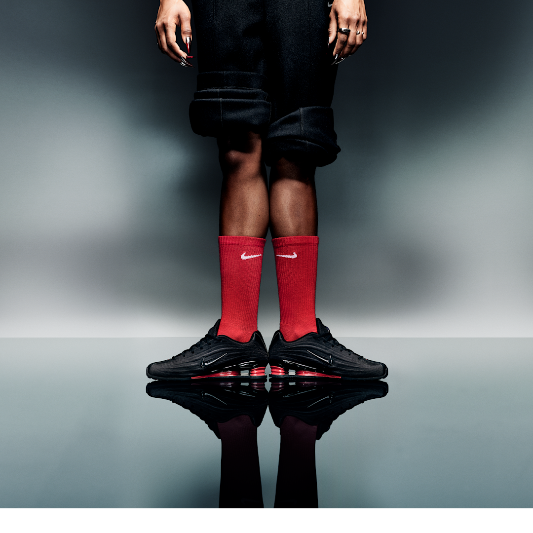 Overkicks - Nike Shox Z Bred (Womens) (HQ7540-002) - detalle suela