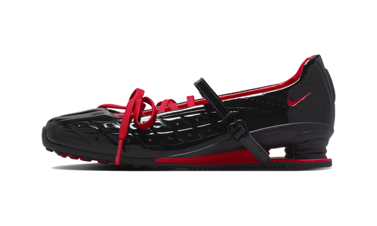 Overkicks - Nike Shox Z Calistra LABELHOOD (Womens) (IW7881-001) - vista lateral