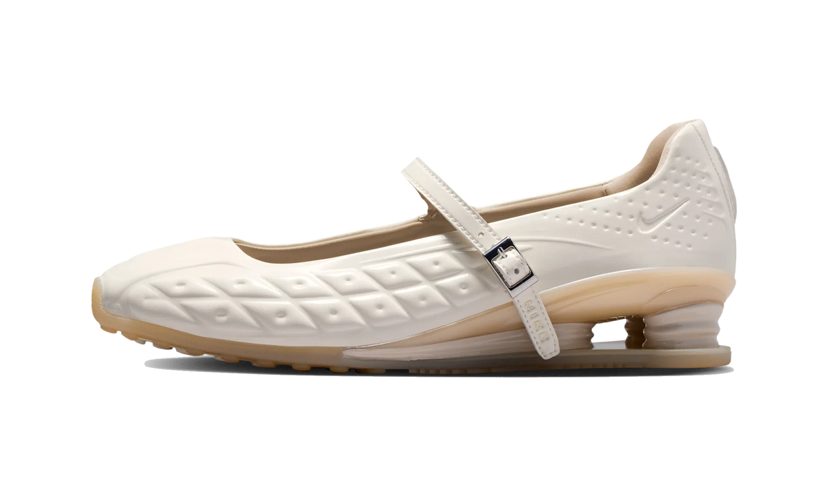 Overkicks - Nike Shox Z Calistra Pale Ivory Oatmeal (Womens) (IR5510-100) - vista lateral
