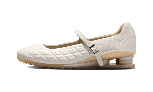 Overkicks - Nike Shox Z Calistra Pale Ivory Oatmeal (Womens) (IR5510-100) - vista lateral