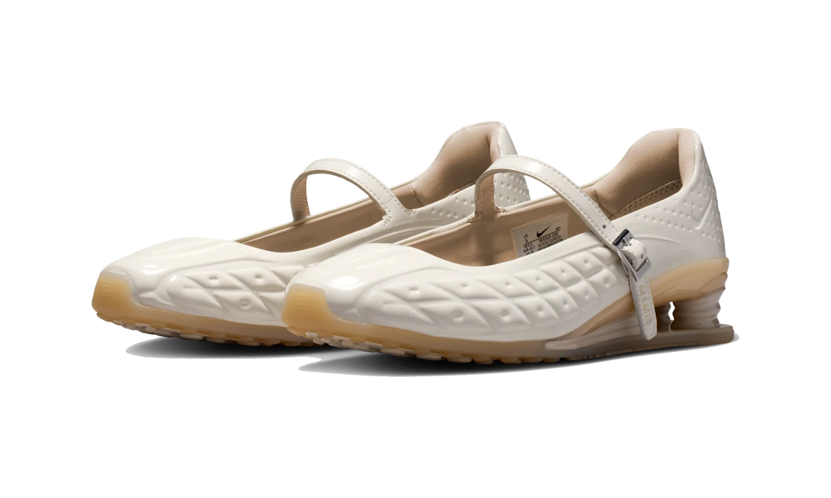 Overkicks - Nike Shox Z Calistra Pale Ivory Oatmeal (Womens) (IR5510-100) - vista trasera