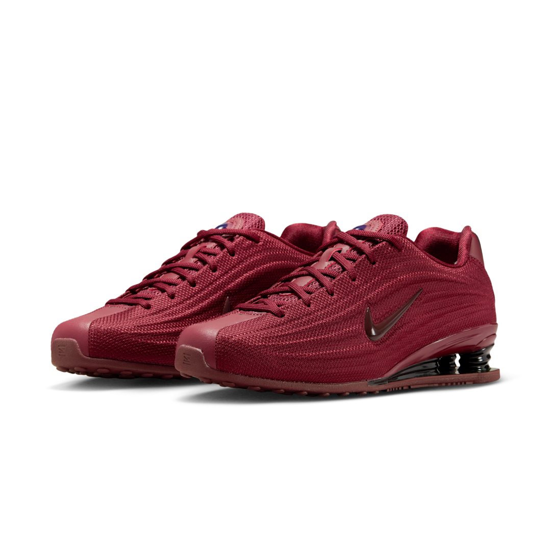 Overkicks - Nike Shox Z Dark Team Red (Womens) (HQ7540-600) - vista trasera