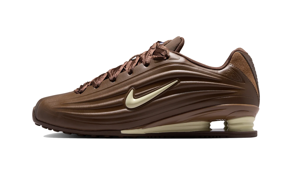 Overkicks - Nike Shox Z Lace Cacao Wow Khaki (Womens) (IV6171-200) - vista lateral
