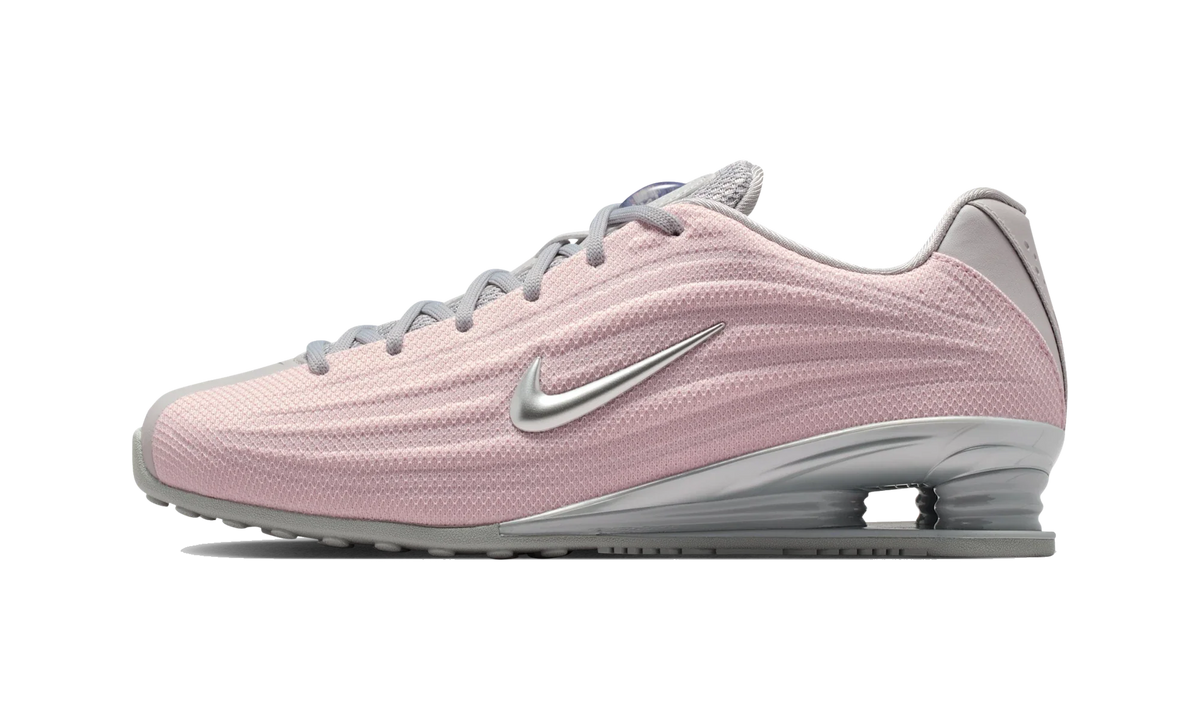 Overkicks - Nike Shox Z Pink Foam Silver (Womens) (IQ7574-663) - vista lateral