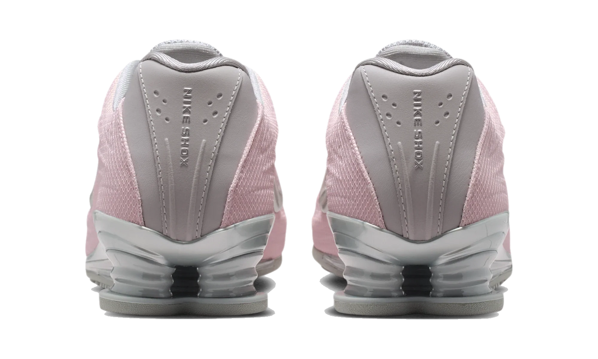 Overkicks - Nike Shox Z Pink Foam Silver (Womens) (IQ7574-663) - detalle talon