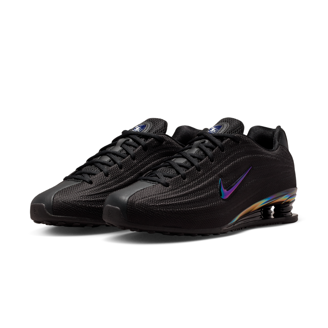 Overkicks - Nike Shox Z SE Black Iridescent (Womens) (IM6051-001) - vista trasera