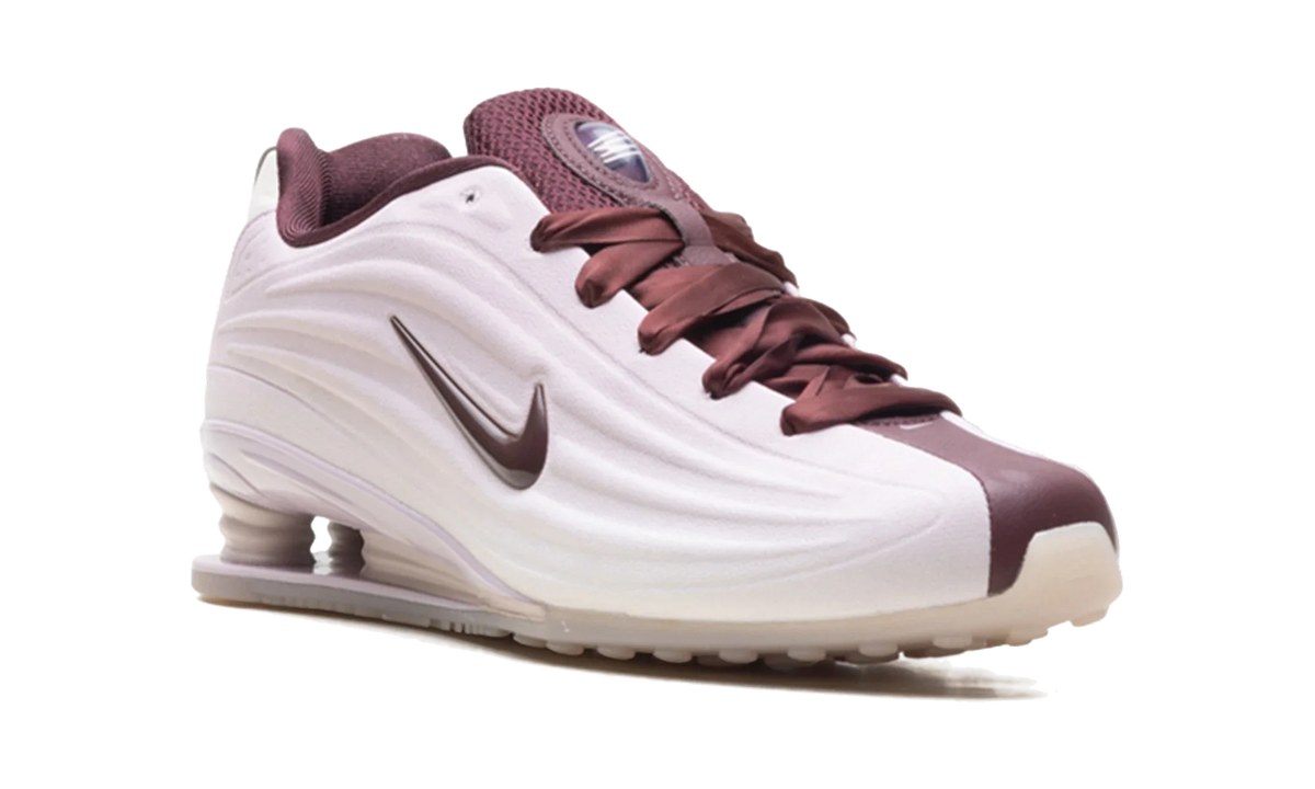 Overkicks - Nike Shox Z SE Particle Rose Burgundy Crush (Womens) (IQ3364-627) - detalle lateral interior