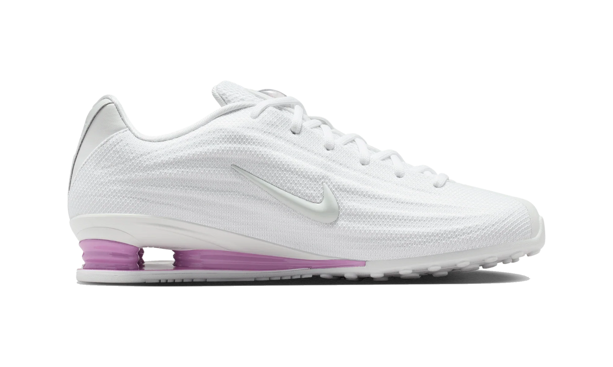 Overkicks - Nike Shox Z White Light Magenta (Womens) (HQ7540-101) - detalle suela