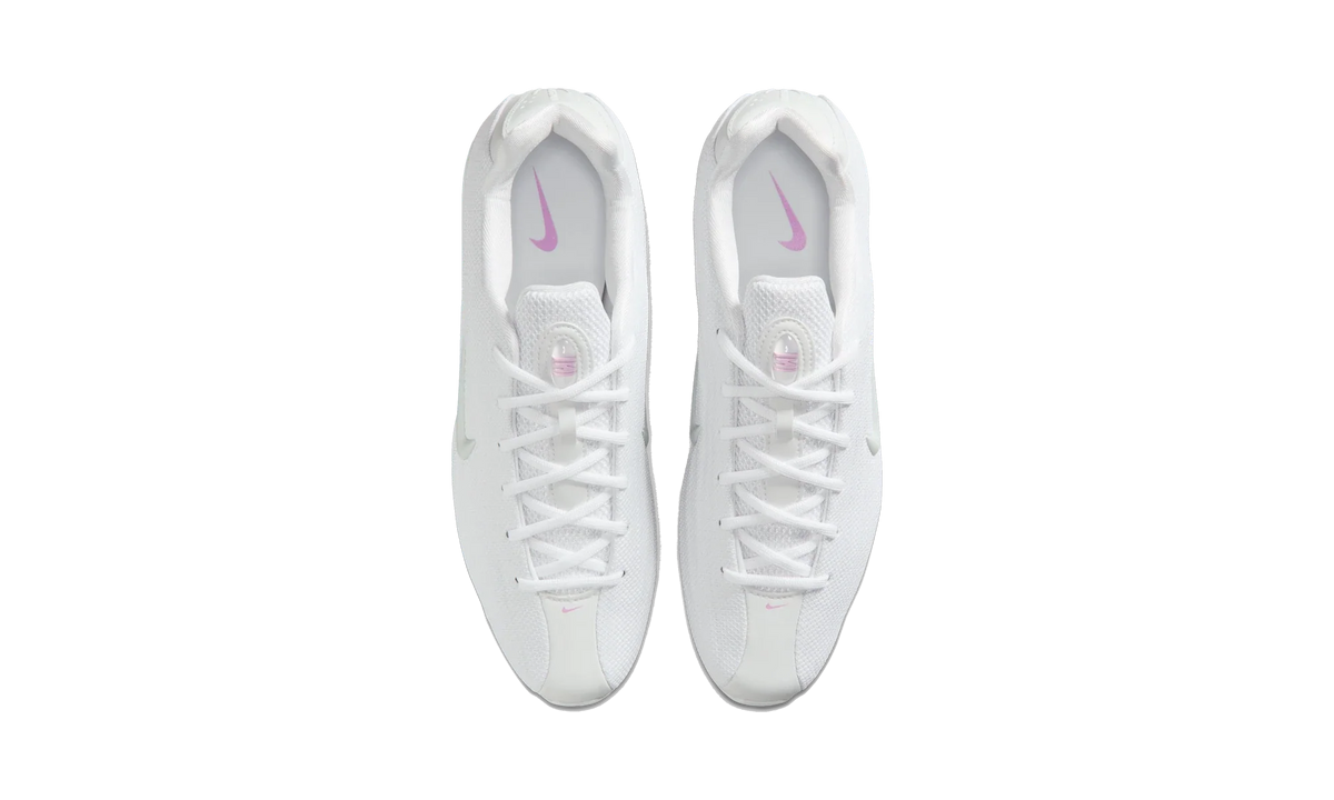 Overkicks - Nike Shox Z White Light Magenta (Womens) (HQ7540-101) - vista superior
