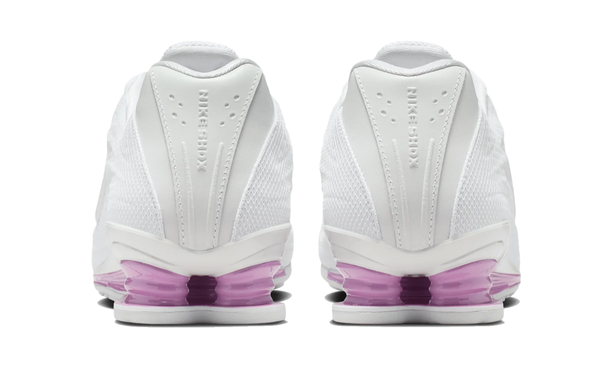 Overkicks - Nike Shox Z White Light Magenta (Womens) (HQ7540-101) - detalle talon