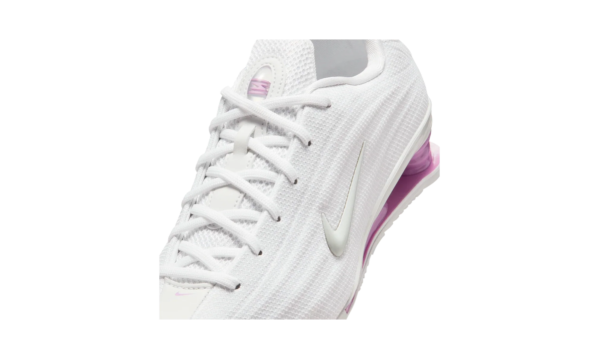 Overkicks - Nike Shox Z White Light Magenta (Womens) (HQ7540-101) - detalle lateral interior