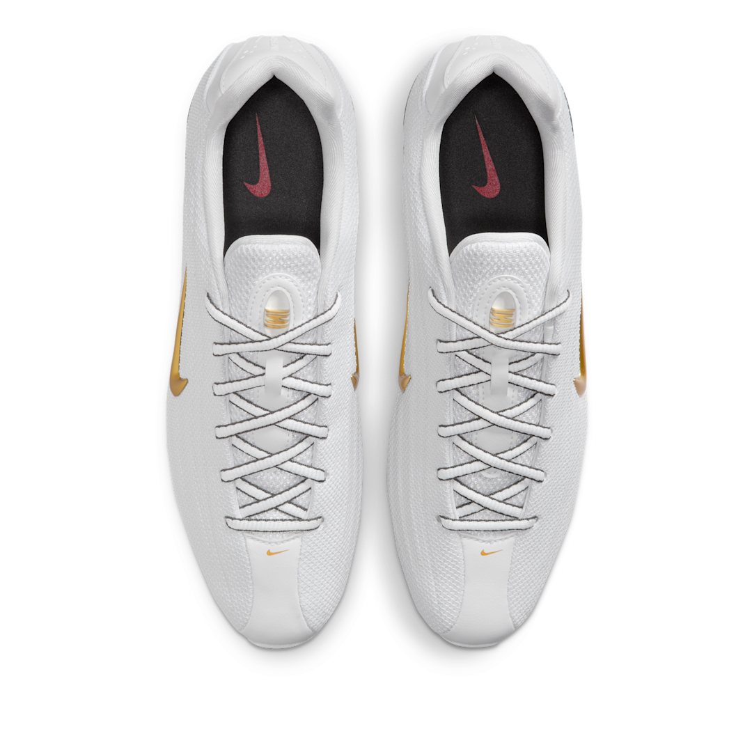 Overkicks - Nike Shox Z White Metallic Gold (Womens) (HQ7540-100) - par completo