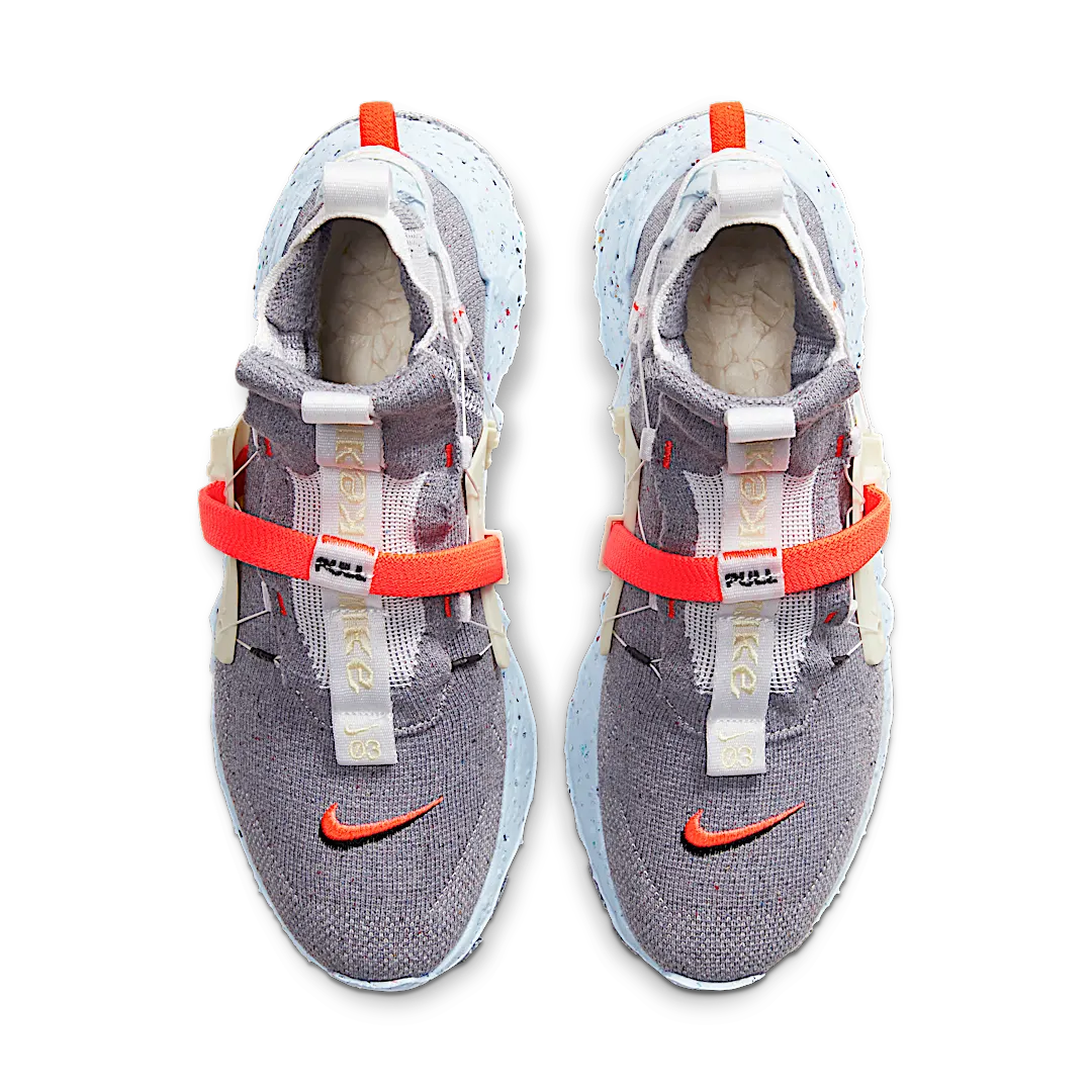Overkicks - Nike Space Hippie 03 Vast Grey Hyper Crimson (CQ3989-001) - par completo