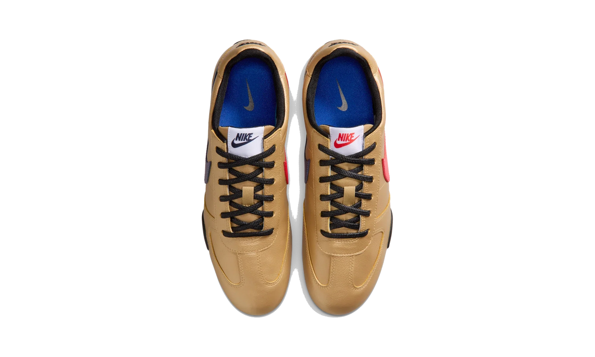 Overkicks - Nike Sprint Sister Metallic Gold Light Crimson (Womens) (II6984-700) - vista superior