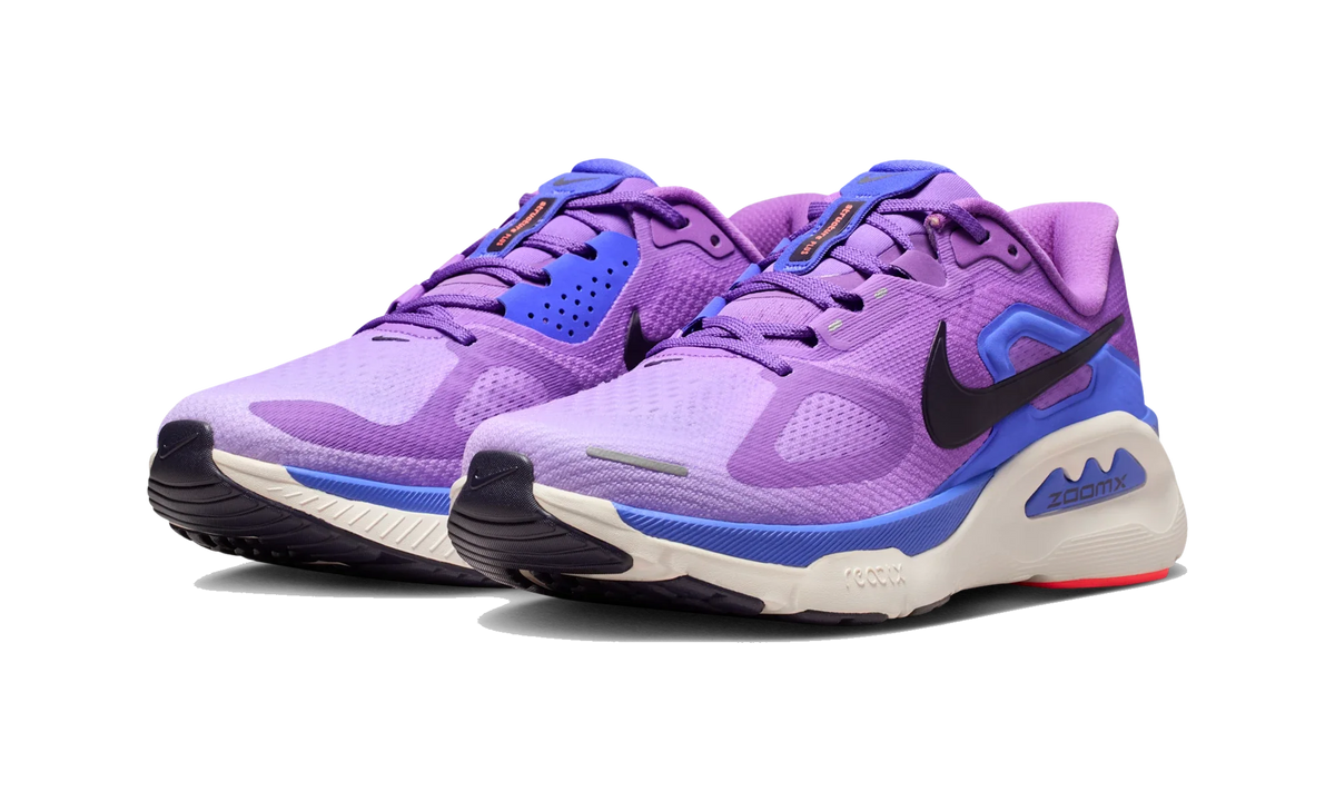 Overkicks - Nike Structure Plus Bright Violet Sapphire (Womens) (HQ3049-502) - vista trasera
