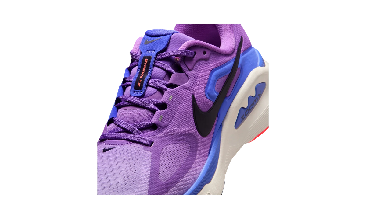 Overkicks - Nike Structure Plus Bright Violet Sapphire (Womens) (HQ3049-502) - detalle lateral interior