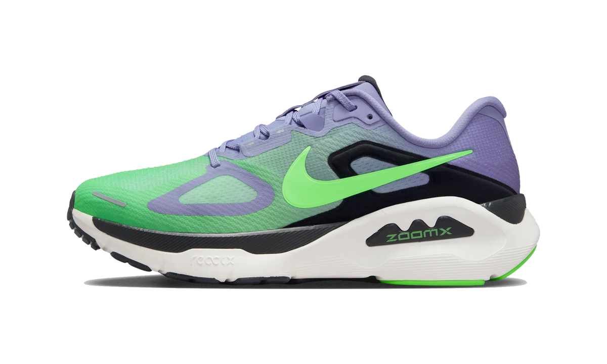 Overkicks - Nike Structure Plus Iron Purple Voltage Green (HQ3048-501) - vista lateral