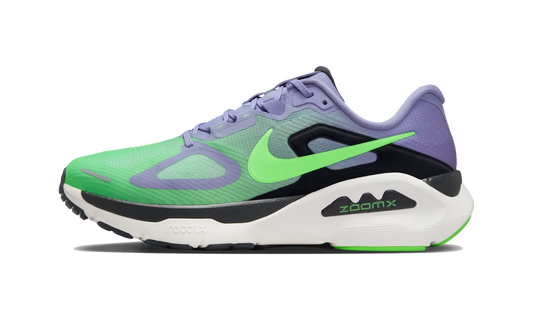 Overkicks - Nike Structure Plus Iron Purple Voltage Green (HQ3048-501) - vista lateral