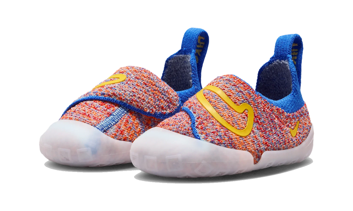 Overkicks - Nike Swoosh 1 Glacier Blue Orange Topaz Gold (TD) (FB3244-406) - imagen 2