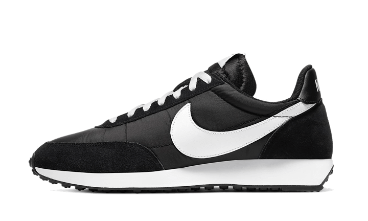 Overkicks - Nike Tailwind 79 Black White (487754-012) - vista lateral