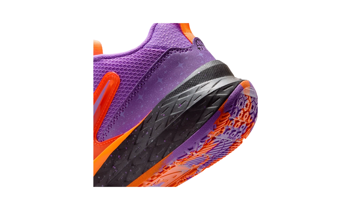 Overkicks - Nike Team Hustle D 12 Bright Violet Total Orange (GS) (IO9848-500) - imagen 8