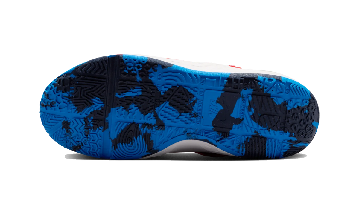 Overkicks - Nike Team Hustle D 12 Team Navy University Red Sail (GS) (HF6279-401) - imagen 3