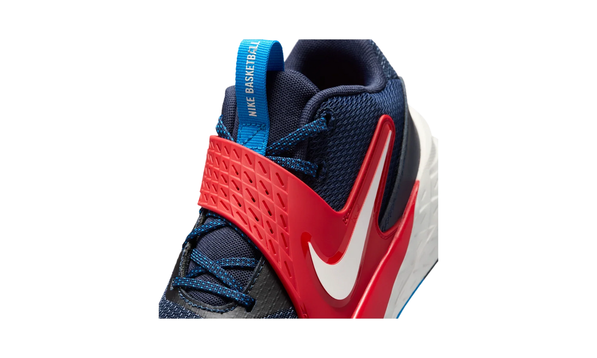 Overkicks - Nike Team Hustle D 12 Team Navy University Red Sail (GS) (HF6279-401) - imagen 7